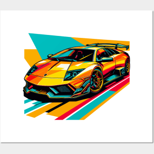 Lamborghini Murcielago Posters and Art